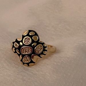 21k Gold Plated ring